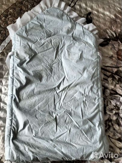 Конверт одеяло на выписку для мальчика