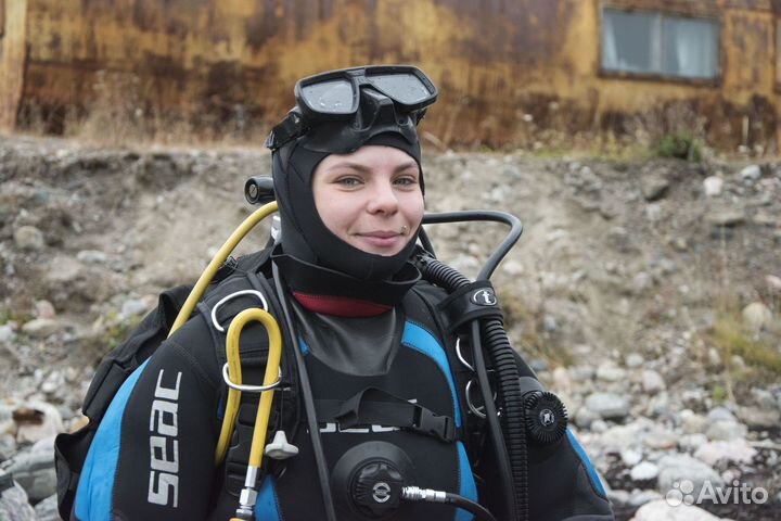 Дайвинг в Баренцевом море. Полуостров Средний