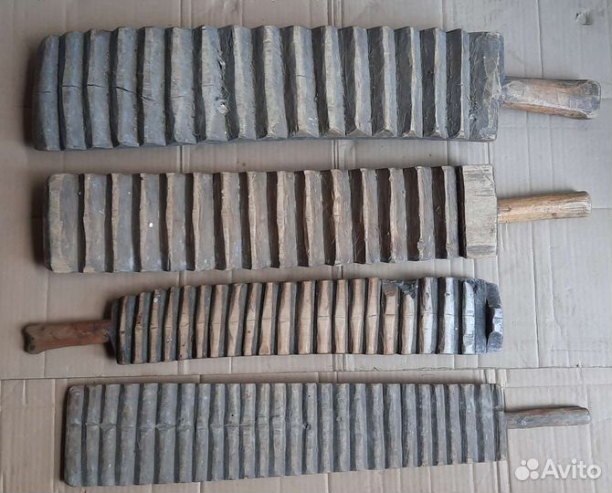 Предметы старинного быта корыто, коромысло, рубель