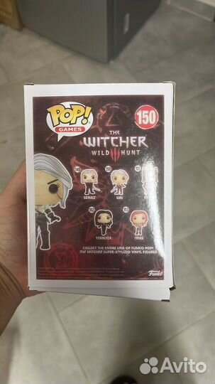 Экшн фигурка Цири funko pop