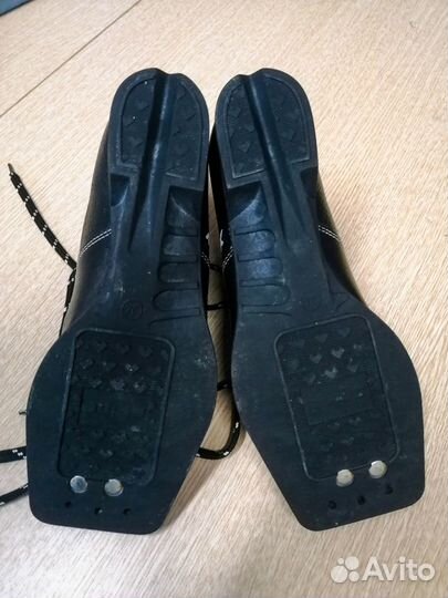 Лыжные ботинки 34 размер, почти новые, обмен