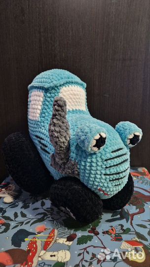 Мягкая игрушка Синий трактор