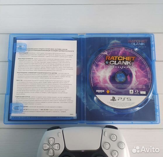 Диск PS5 Ratchet and Clank Сквозь миры