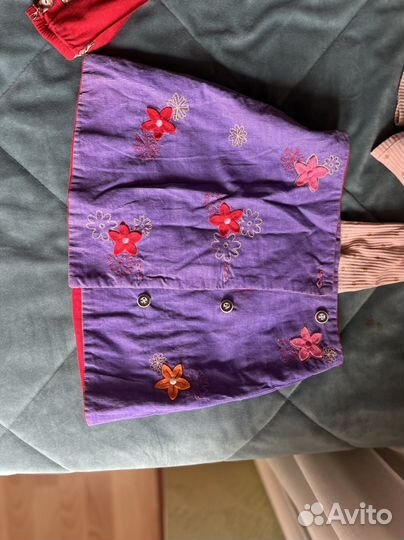 Пакет вещей на девочку 116-120.mango, hm, zara