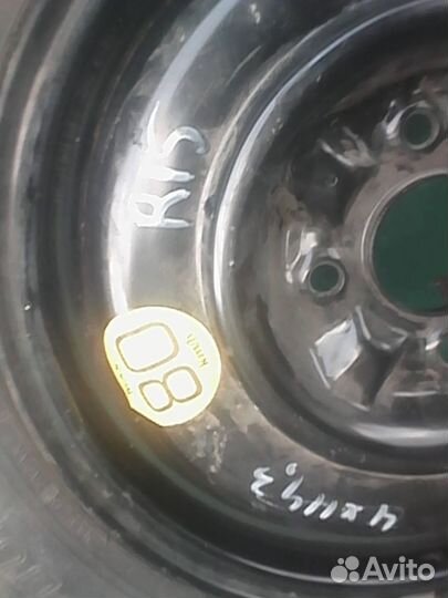 Докатка R15 на Nissan 4*114, / 66,1мм новая 1шт