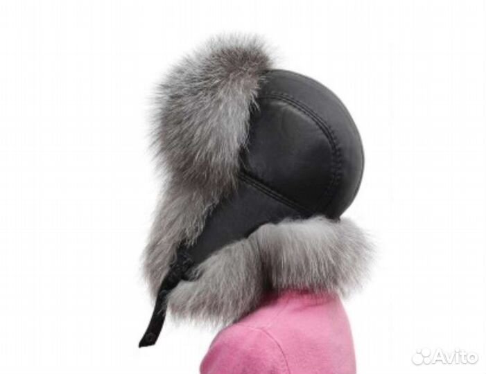 Шапка авиатор