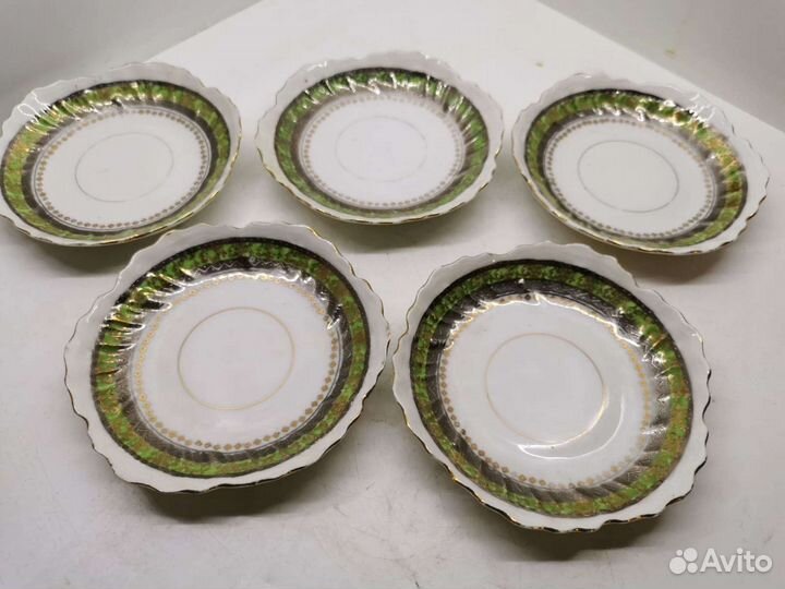 Розетки для варенья, блюдца. Старые