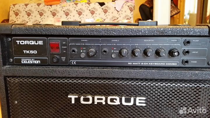 Комбоусилитель транзисторный torque TK50