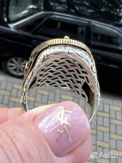 Эксклюзивные мужские кольца из серебра 925 пробы