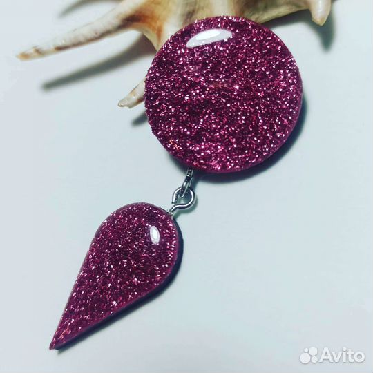 Брошь ручной работы