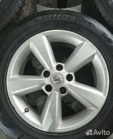 Летние колёса Nissan 225/60/17 Kumho