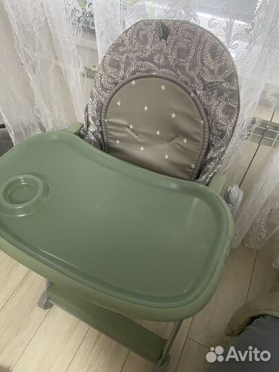 Стульчик для кормления happy baby berny v2