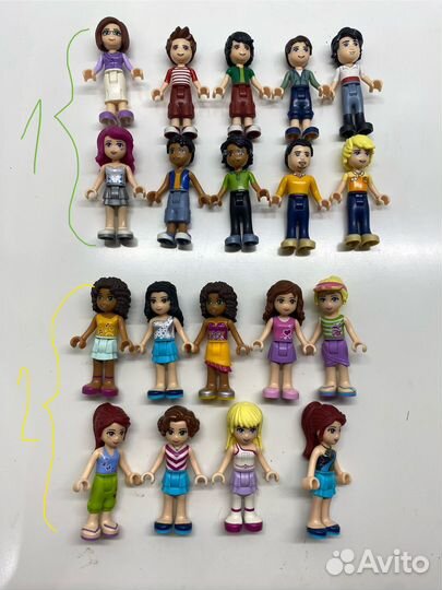 Lego friends фигурки