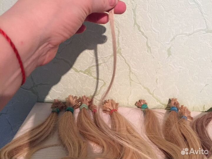 Волосы для наращивания - закапсулированы