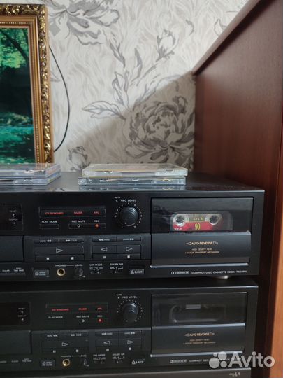 Кассетная дека sony