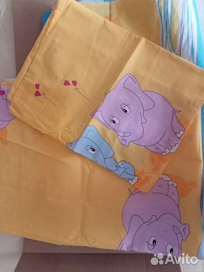 Детское постельное белье новое