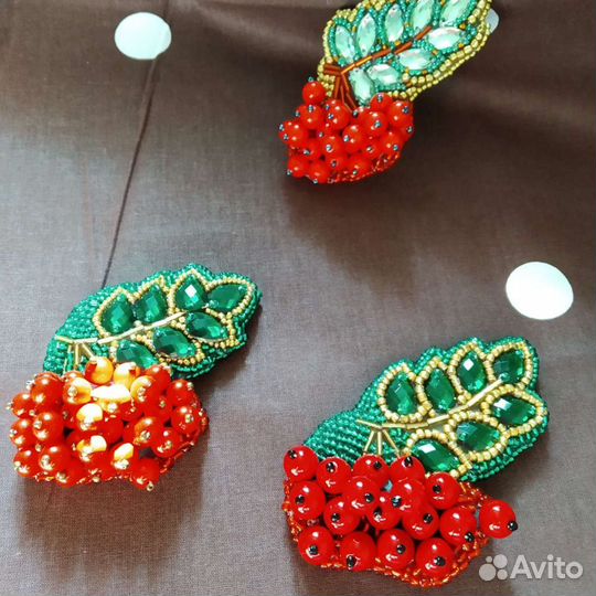 Брошь ручной работы