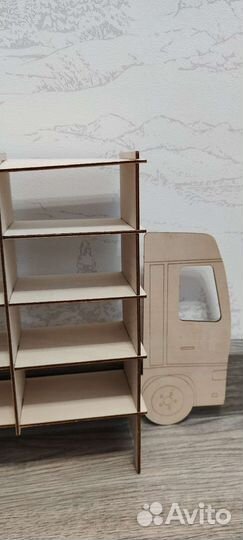 Игрушки парковка гараж дерево