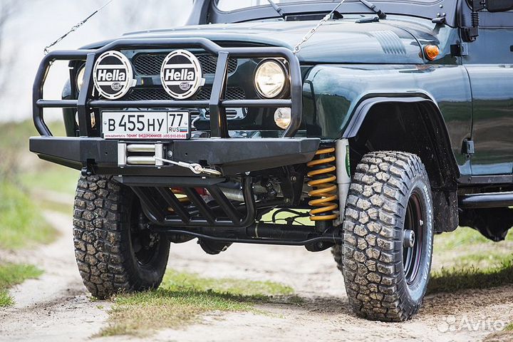 Бампер риф силовой УАЗ Патриот 2005+