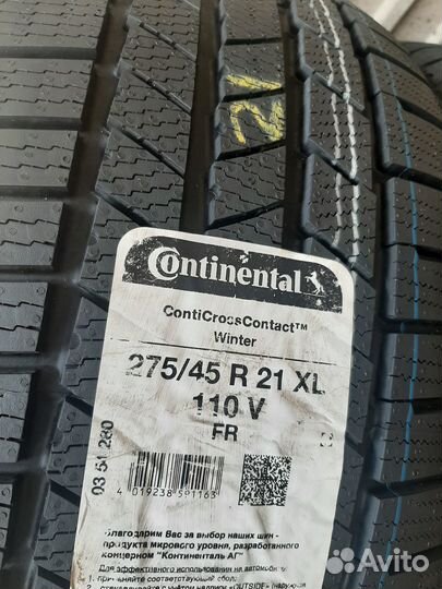 Continental ContiCrossContact Winter 275/45 R21 110V