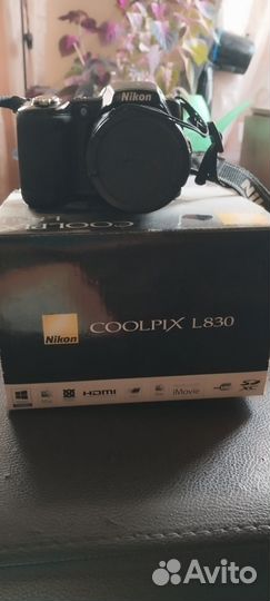 Фотоаппарат nikon coolpix L830
