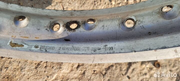 Обод колеса 19*2.15 Япония