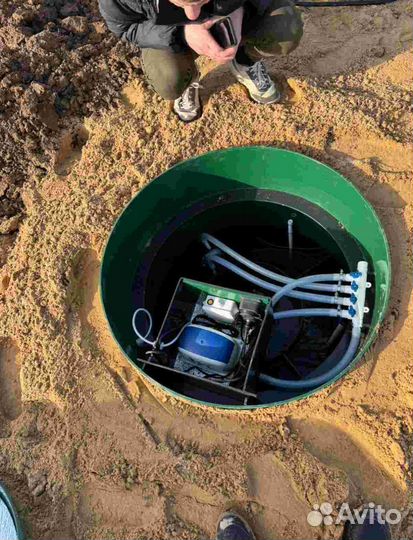 Септик под ключ. Монтаж. Бесплатный выезд