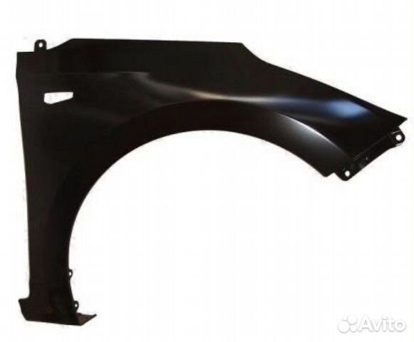 Крыло правое под повторитель hyundai solaris 2