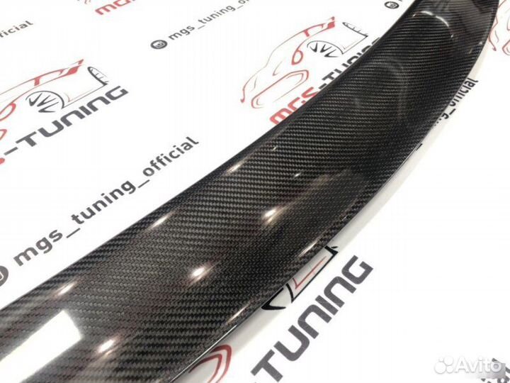 Спойлер багажника BMW X6 f16 карбон