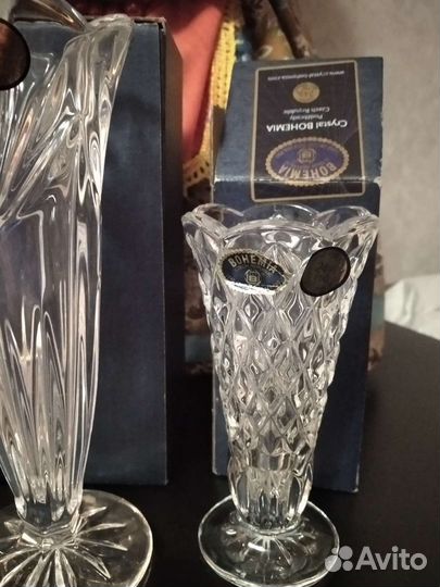 Mini вазочки Богемия