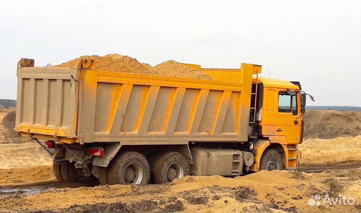 Песок карьерный