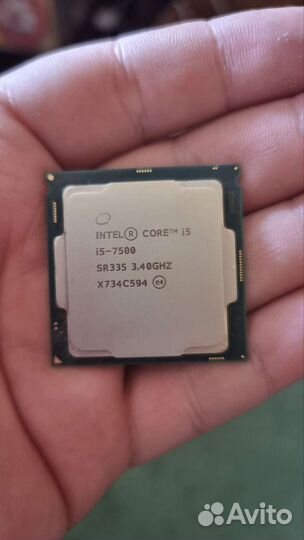 Процессор intel core i5 7500
