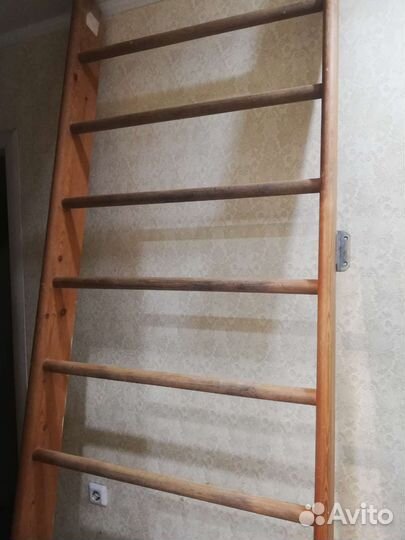 Шведская стенка деревянная бу