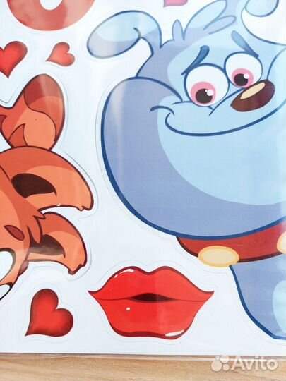 Магнит love (набор декоративных магнитов)