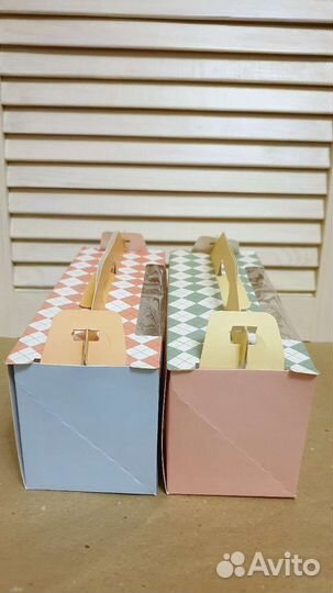 Кондитерская упаковка - коробка, пакетики для упак