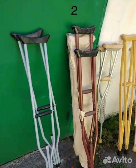 Деревянные костыли металлические