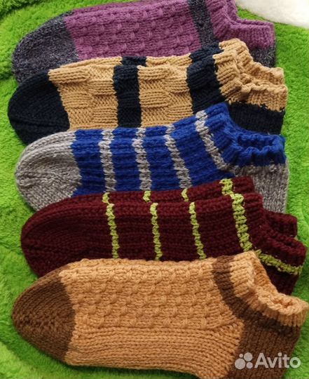 Следки вязаные