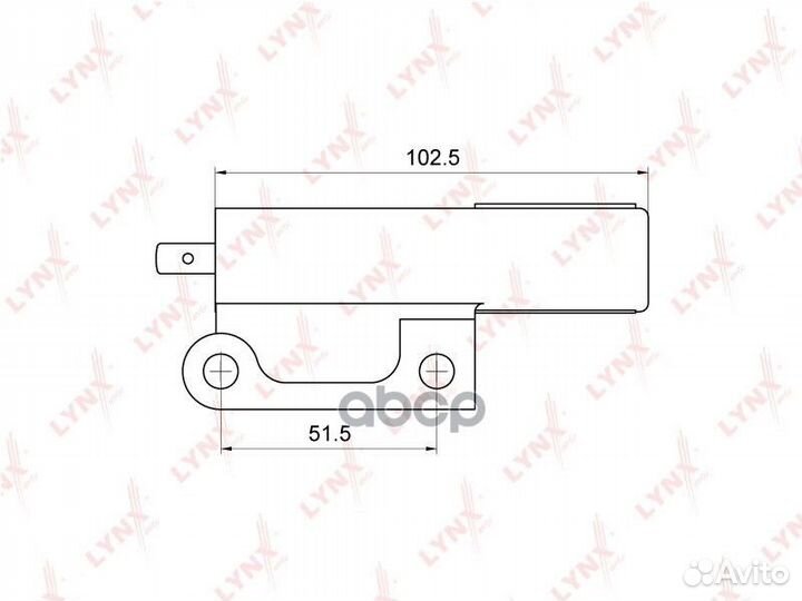 Натяжитель ремня грм PT1013 lynxauto