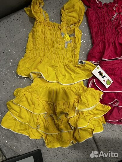 Пакет летней одежды для девочки 6 лет (116 )