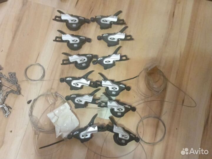 Манетки,кассеты,роторы,передние переключатели