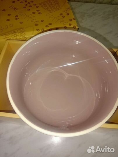 Набор чашек для супа разноцветные