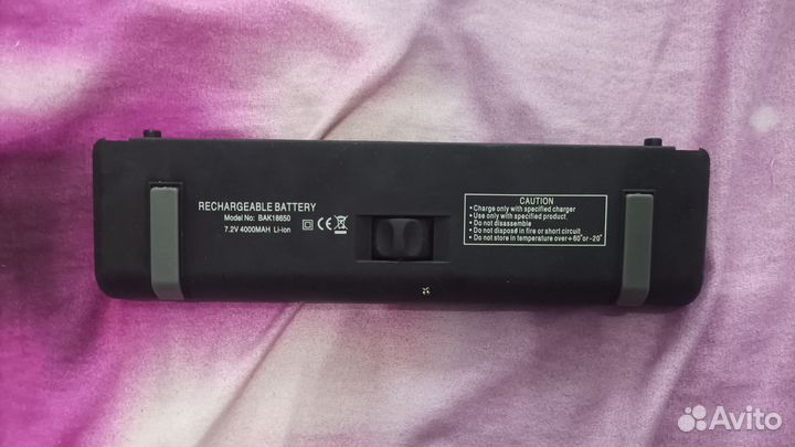 Перезаряжаемая аккумуляторная батарея