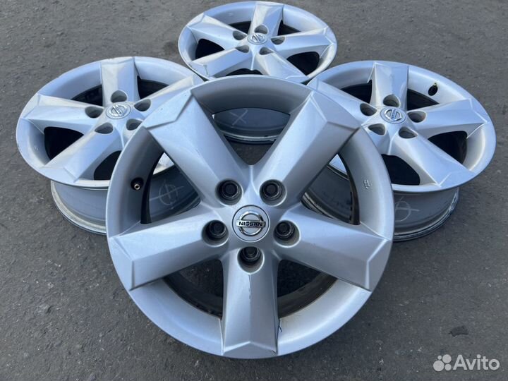 Оригинальные диски Nissan R16 5x114.3 Dia 66.1