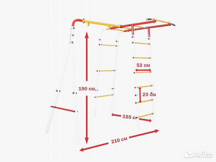 Уличный комплекс для детей