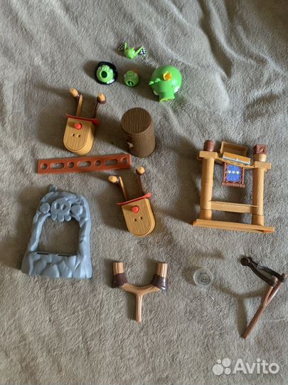 Коллекция Энгри бердс (игрушки, фонарик, блокноты)