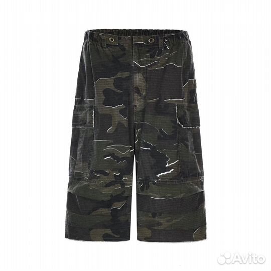 Шорты camo cargo army shorts