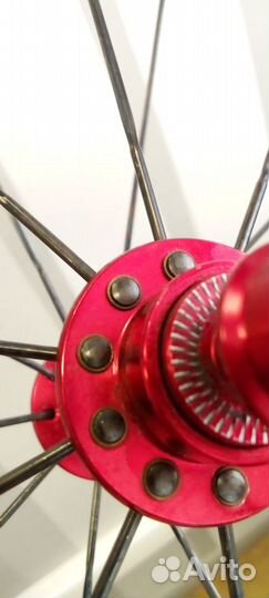 Колеса велосипедные 28, Miche, карбон, трубки