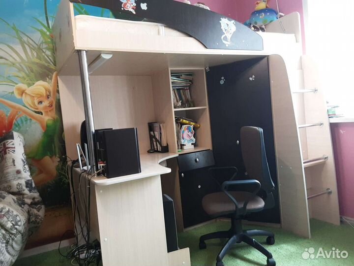 Кровать чердак