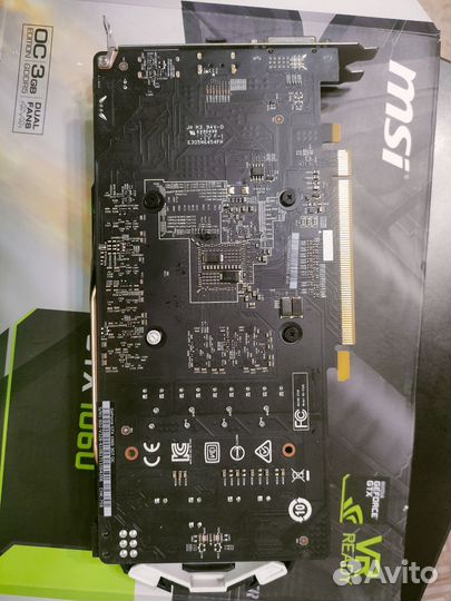 Видеокарта GeForce GTX 1060 3GT OC