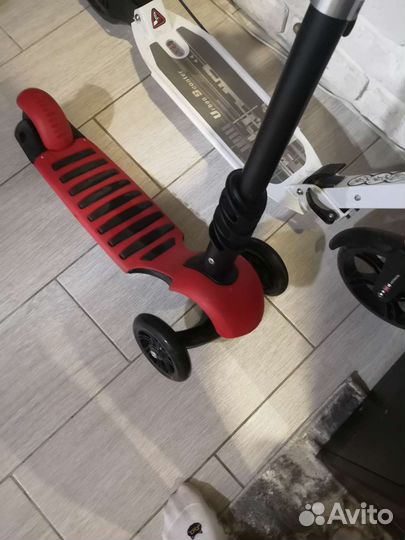 Самокат трехколесный детский 4-7 лет